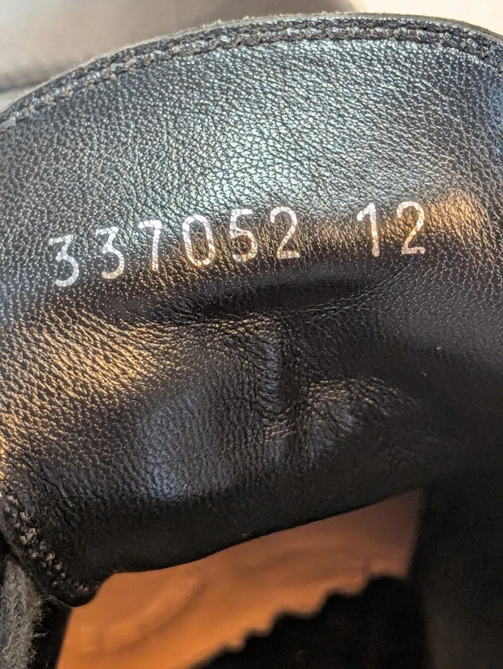 Black Leather Gucci Oxford Dress Shoes. Made In Italy. Size 12